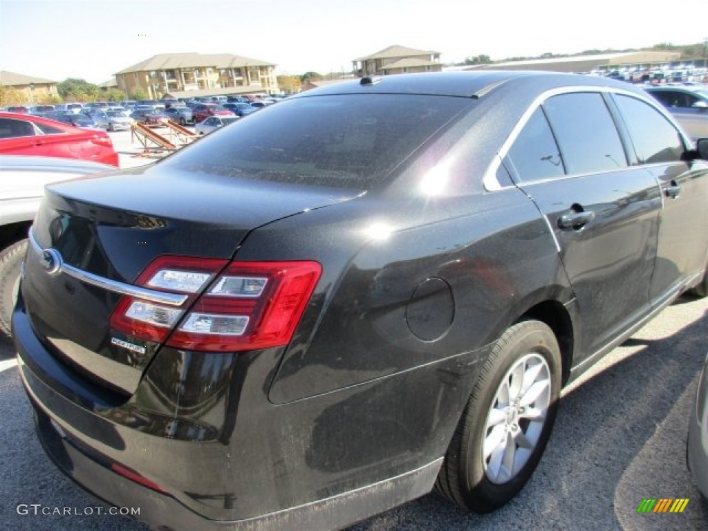 2014 Taurus SE - Tuxedo Black / Dune photo #7