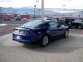 2014 Deep Impact Blue Ford Mustang V6 Premium Coupe  photo #5