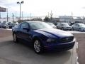 2014 Deep Impact Blue Ford Mustang V6 Premium Coupe  photo #7