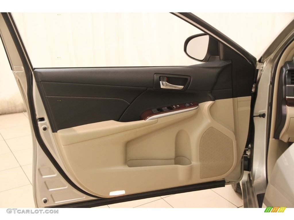 2013 Camry XLE V6 - Champagne Mica / Ivory photo #4