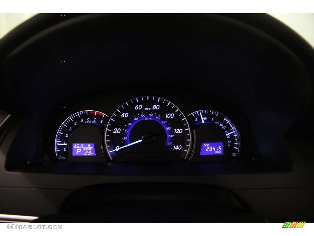 2013 Camry XLE V6 - Champagne Mica / Ivory photo #7
