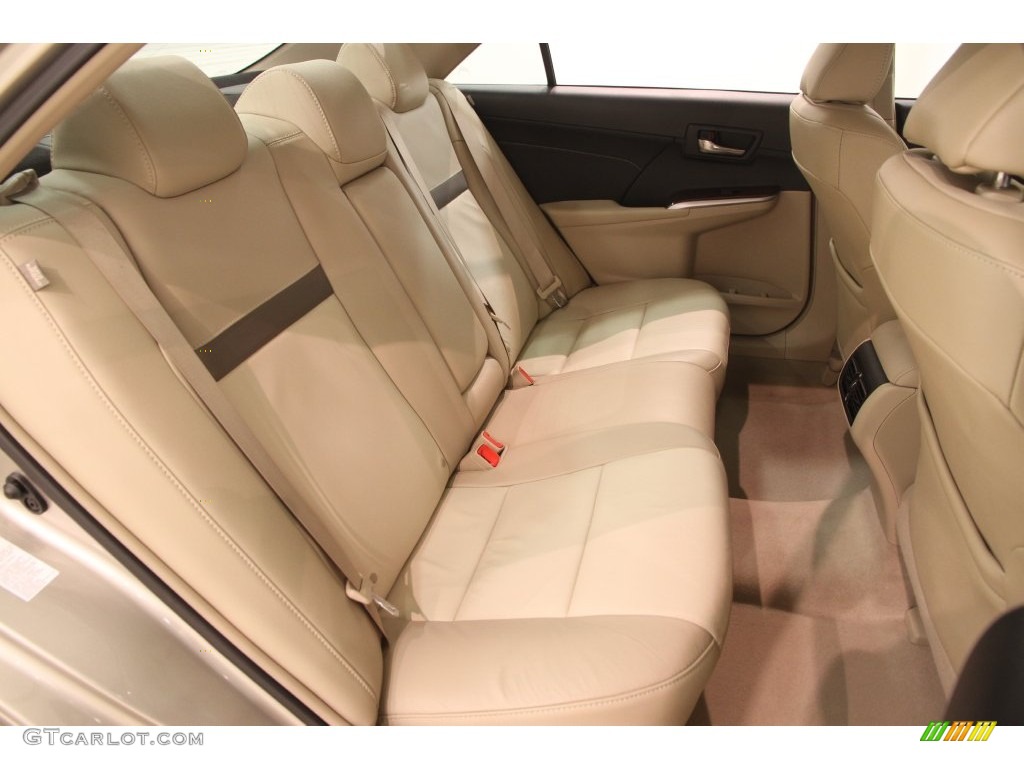 2013 Camry XLE V6 - Champagne Mica / Ivory photo #15