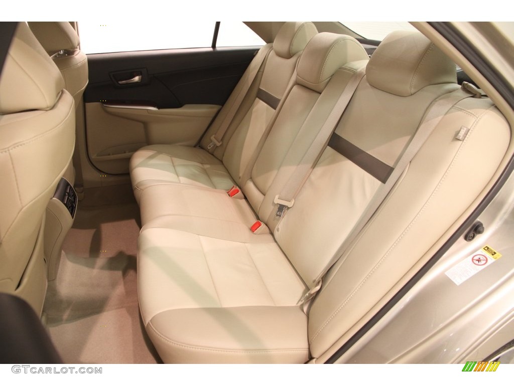2013 Camry XLE V6 - Champagne Mica / Ivory photo #16