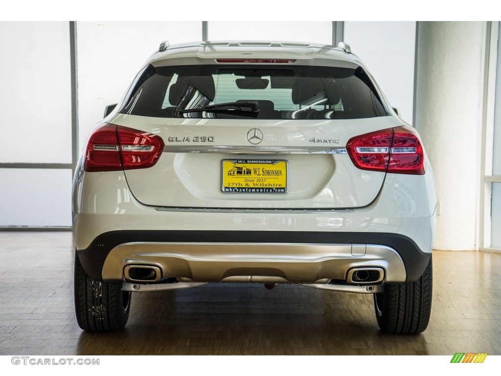 2016 GLA 250 4Matic - Cirrus White / Black photo #4