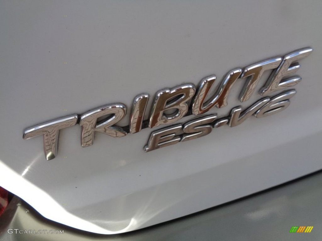 2002 Tribute LX V6 - Classic White / Beige photo #4