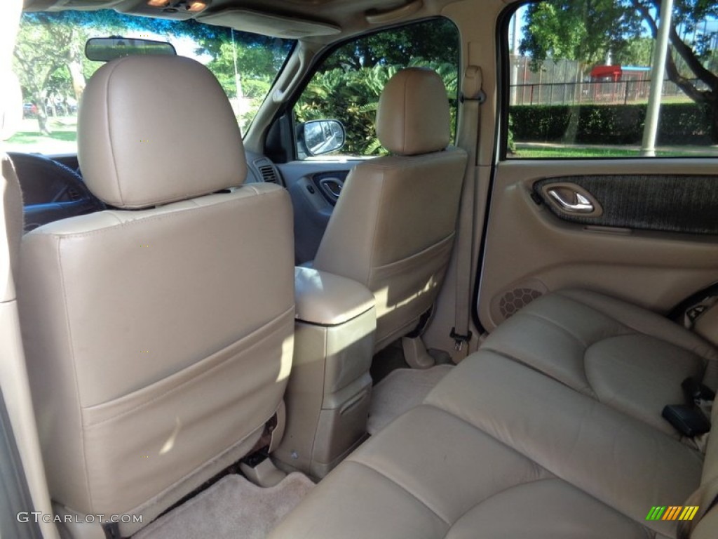 2002 Tribute LX V6 - Classic White / Beige photo #10