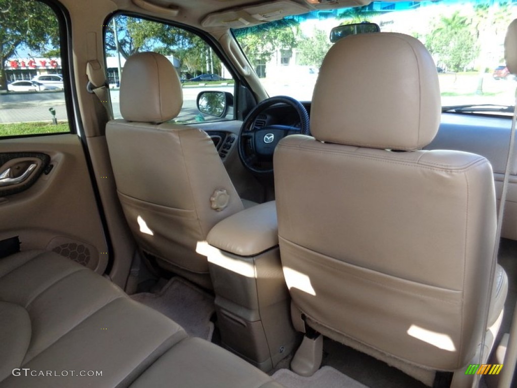 2002 Tribute LX V6 - Classic White / Beige photo #35
