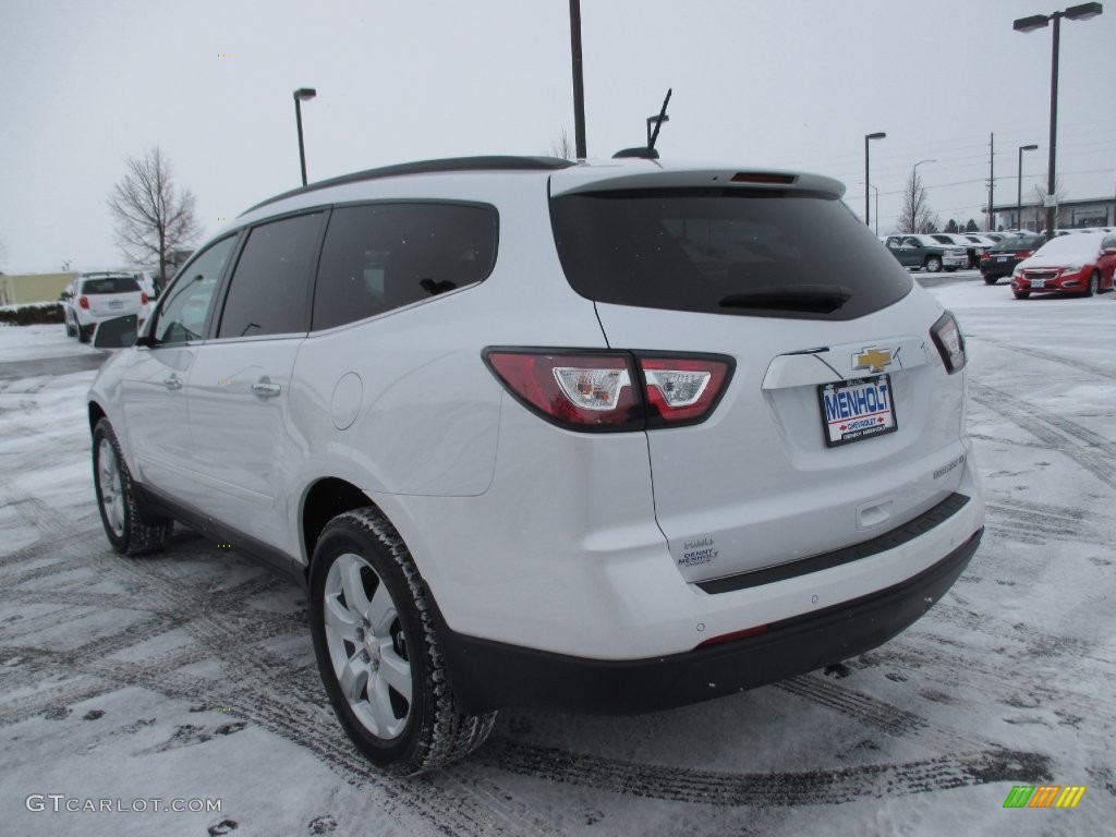 2016 Traverse LT AWD - Iridescent Pearl Tricoat / Ebony photo #4