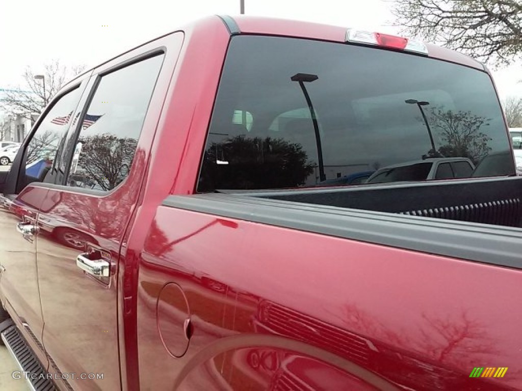 2016 F150 XLT SuperCrew - Ruby Red / Medium Light Camel photo #11