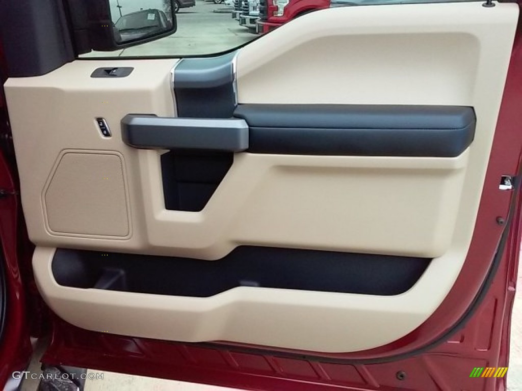 2016 F150 XLT SuperCrew - Ruby Red / Medium Light Camel photo #24