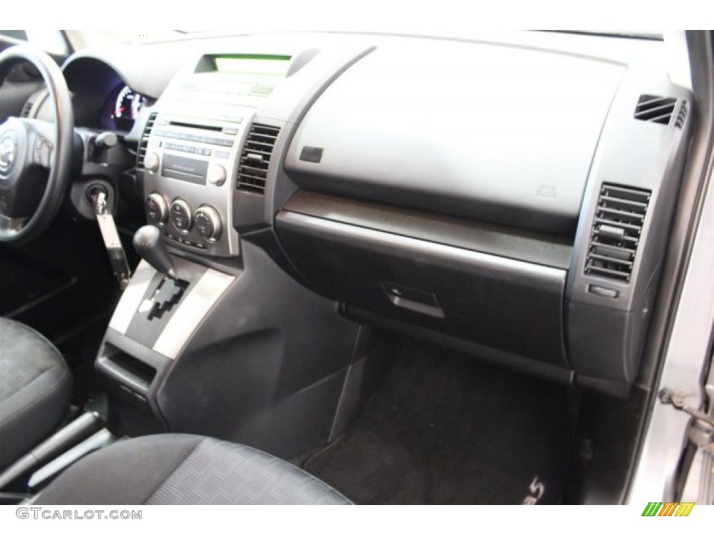 2010 MAZDA5 Sport - Liquid Silver Metallic / Black photo #25