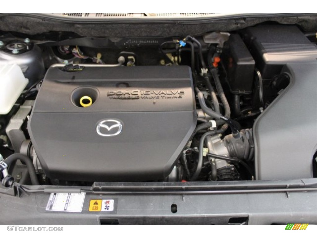 2010 MAZDA5 Sport - Liquid Silver Metallic / Black photo #26