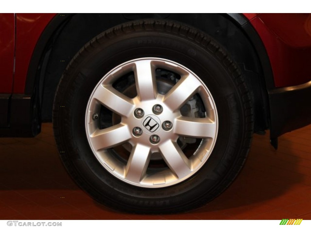 2007 CR-V EX-L - Tango Red Pearl / Gray photo #2