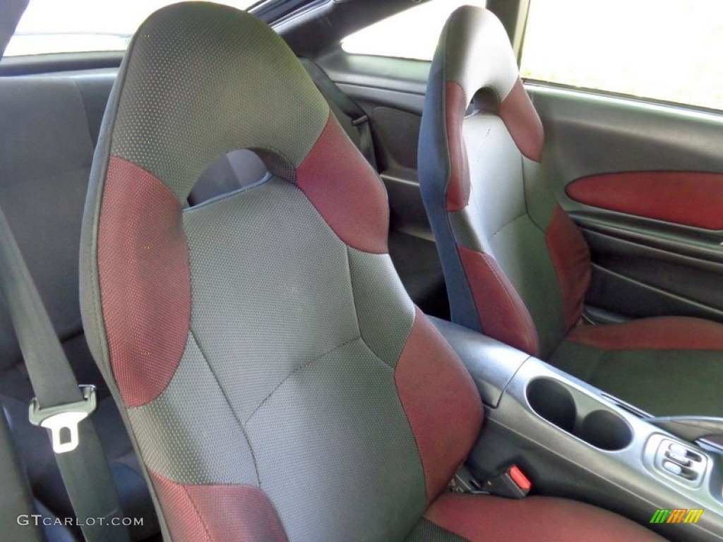 2003 Celica GT - Black / Black/Red photo #2