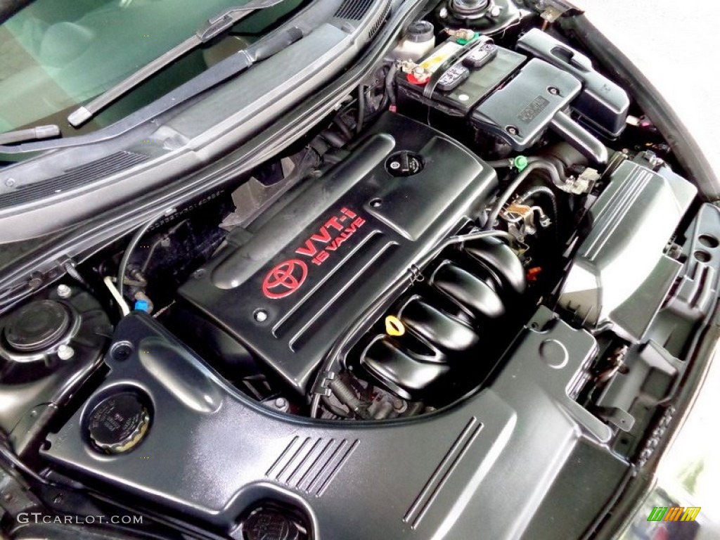 2003 Celica GT - Black / Black/Red photo #42