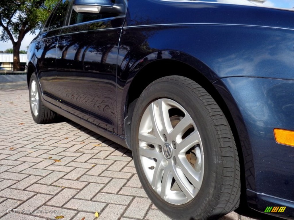 2007 Jetta 2.5 Sedan - Shadow Blue / Anthracite photo #41