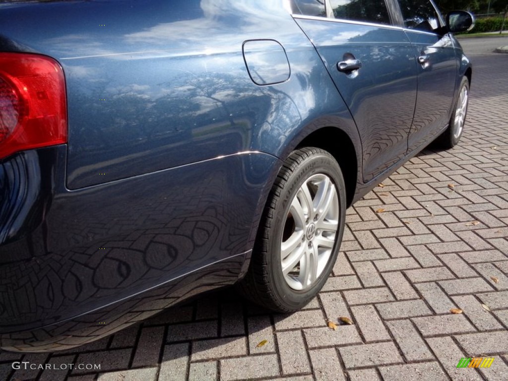 2007 Jetta 2.5 Sedan - Shadow Blue / Anthracite photo #52