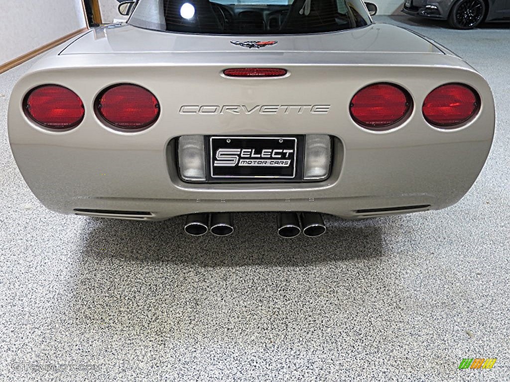 1998 Corvette Coupe - Sebring Silver Metallic / Black photo #6