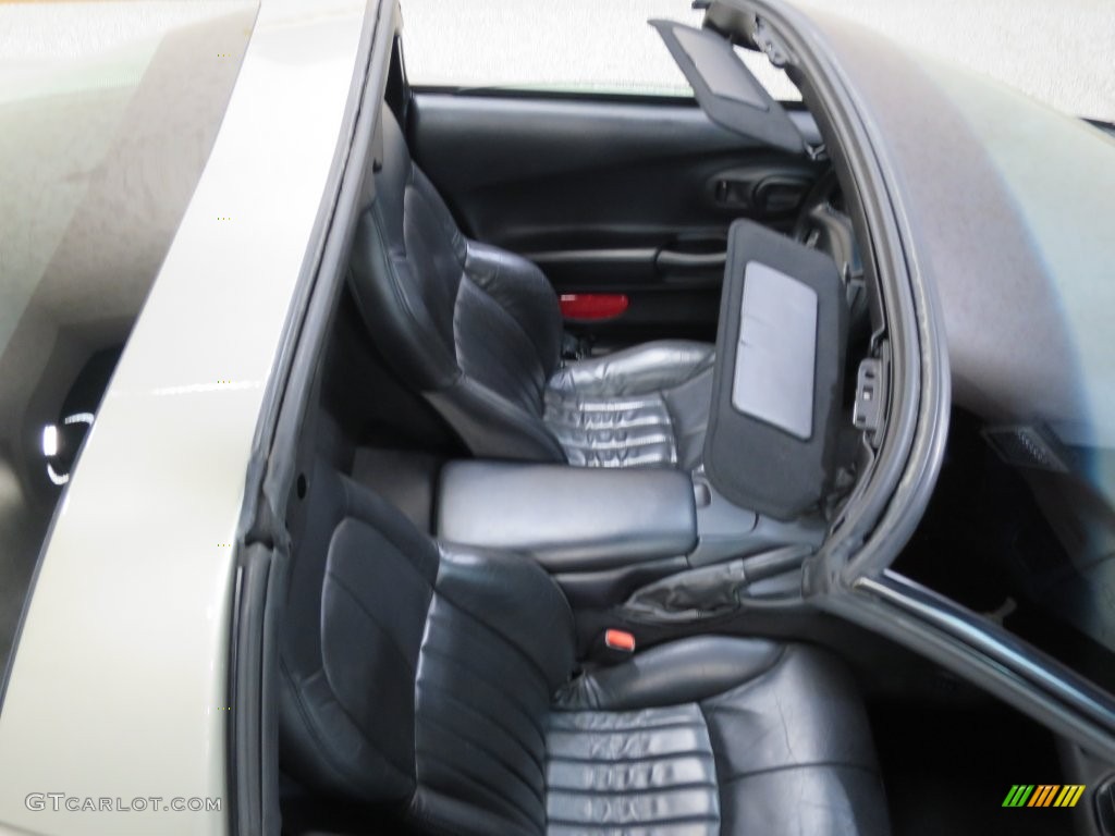1998 Corvette Coupe - Sebring Silver Metallic / Black photo #14