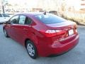 2016 Crimson Red Kia Forte LX Sedan  photo #2