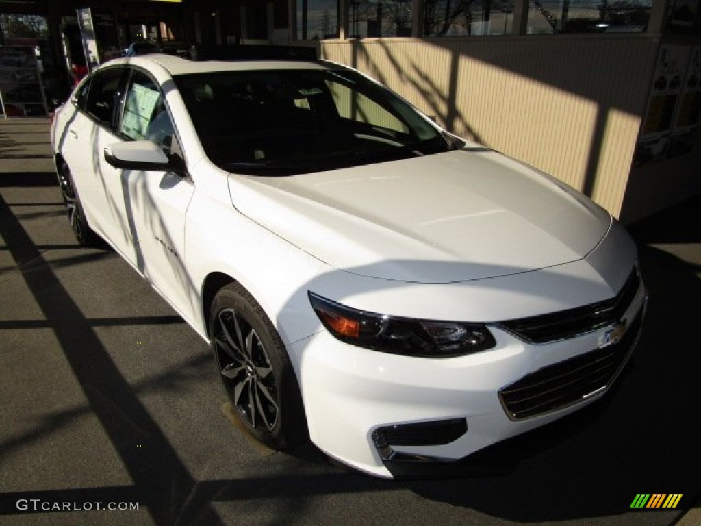 2016 Malibu LT - Summit White / Jet Black photo #1