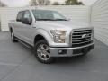 2016 Ingot Silver Ford F150 XLT SuperCrew  photo #2