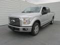 2016 Ingot Silver Ford F150 XLT SuperCrew  photo #7