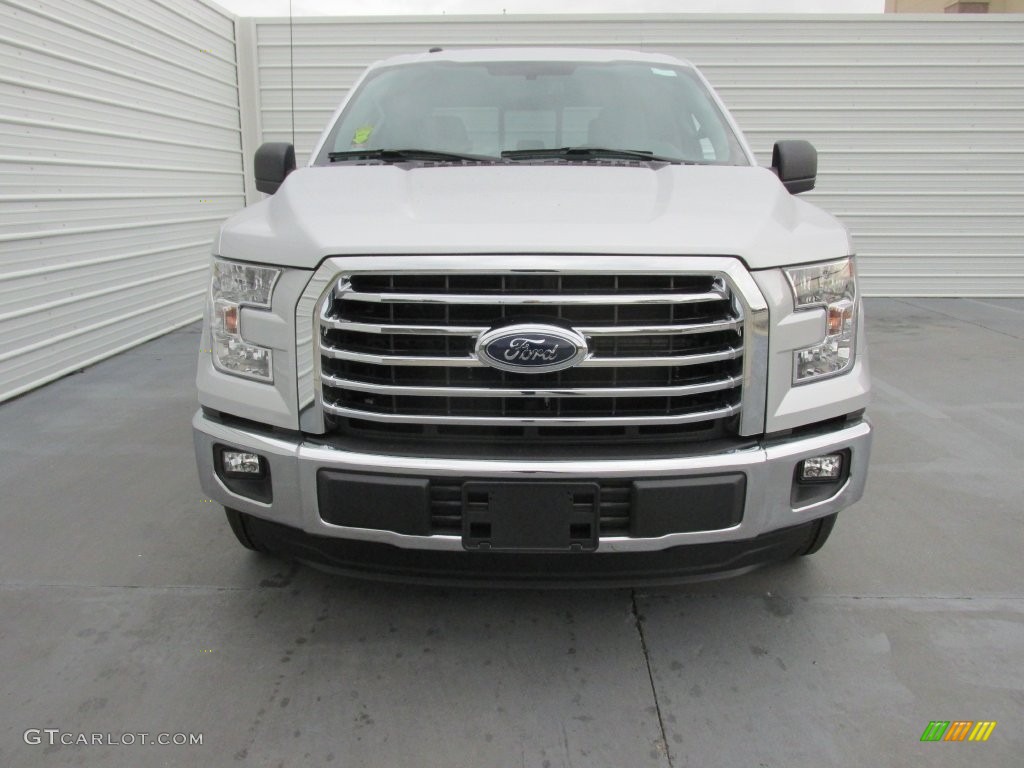 2016 F150 XLT SuperCrew - Ingot Silver / Medium Earth Gray photo #8
