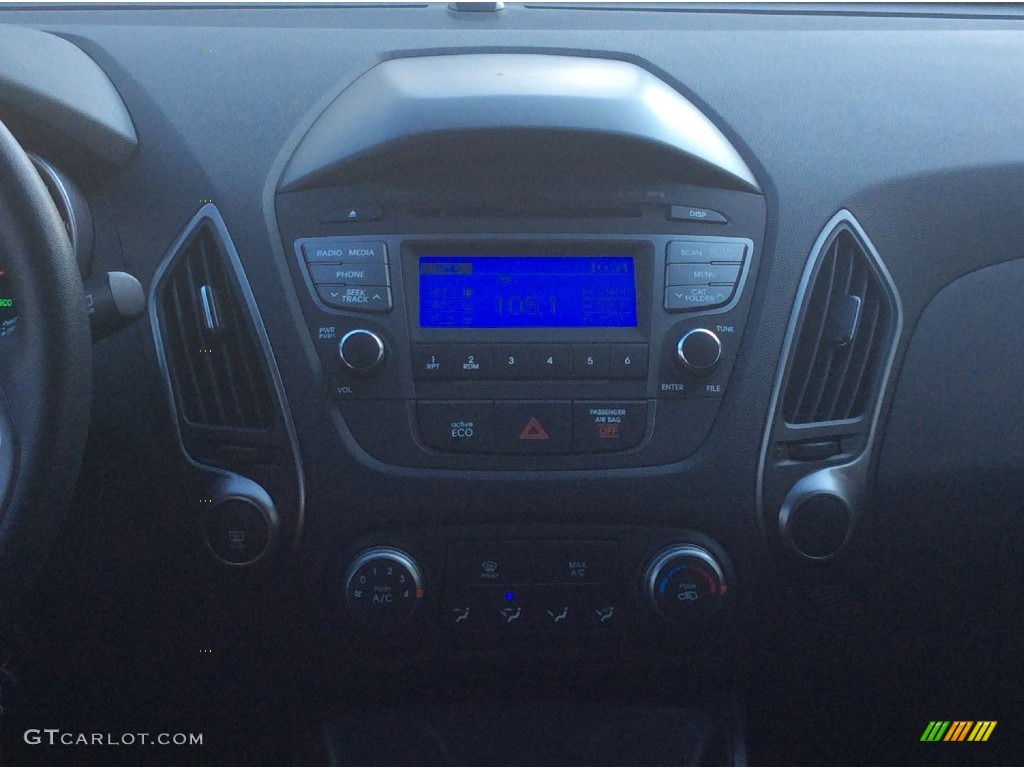 2015 Tucson GLS AWD - Shadow Gray / Black photo #14