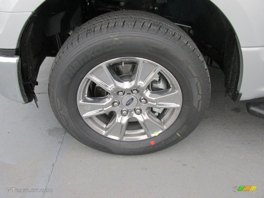 2016 F150 XLT SuperCrew - Ingot Silver / Medium Earth Gray photo #11