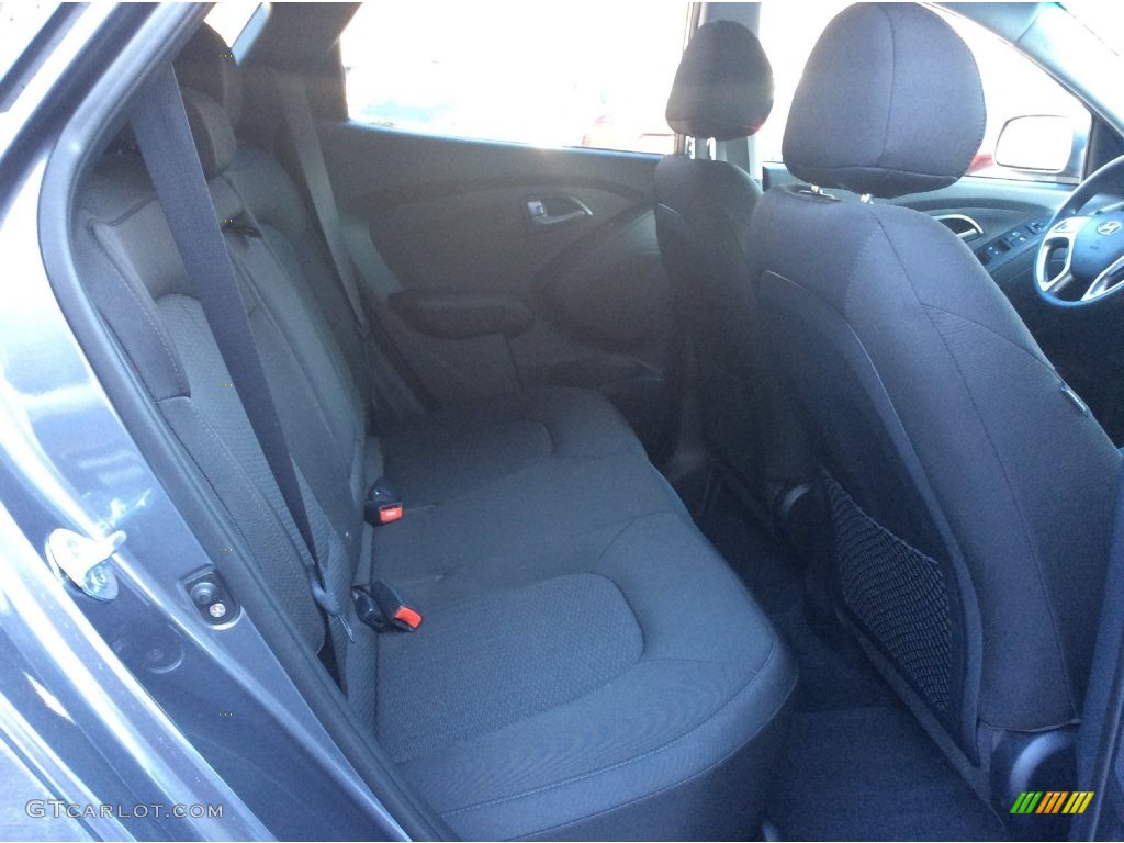 2015 Tucson GLS AWD - Shadow Gray / Black photo #21
