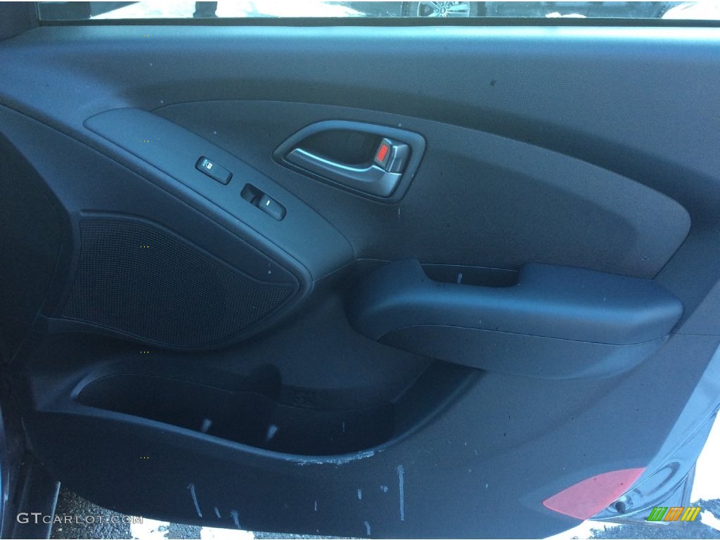 2015 Tucson GLS AWD - Shadow Gray / Black photo #22