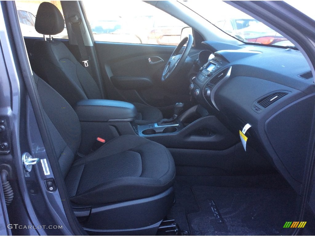 2015 Tucson GLS AWD - Shadow Gray / Black photo #24
