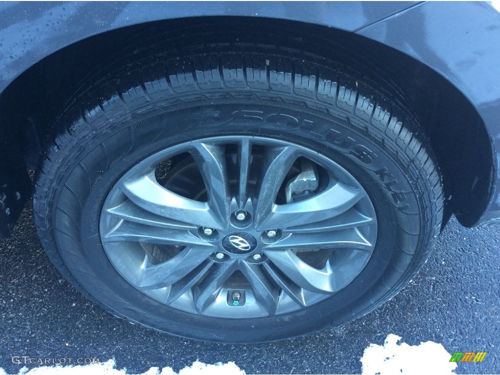 2015 Tucson GLS AWD - Shadow Gray / Black photo #25
