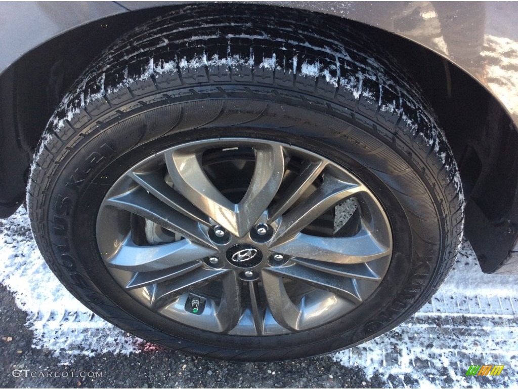 2015 Tucson GLS AWD - Shadow Gray / Black photo #26