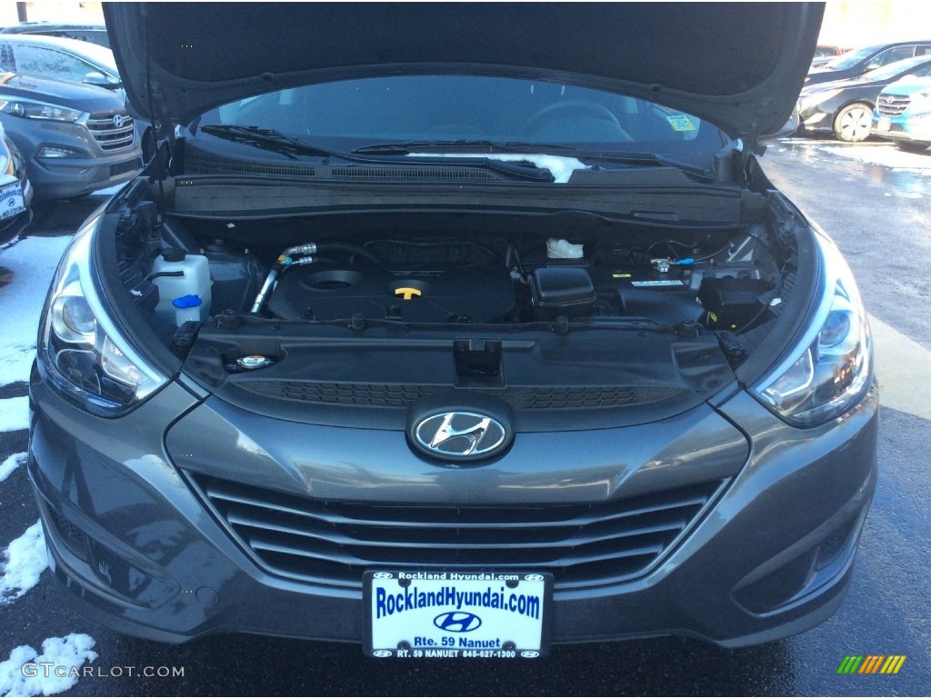 2015 Tucson GLS AWD - Shadow Gray / Black photo #27