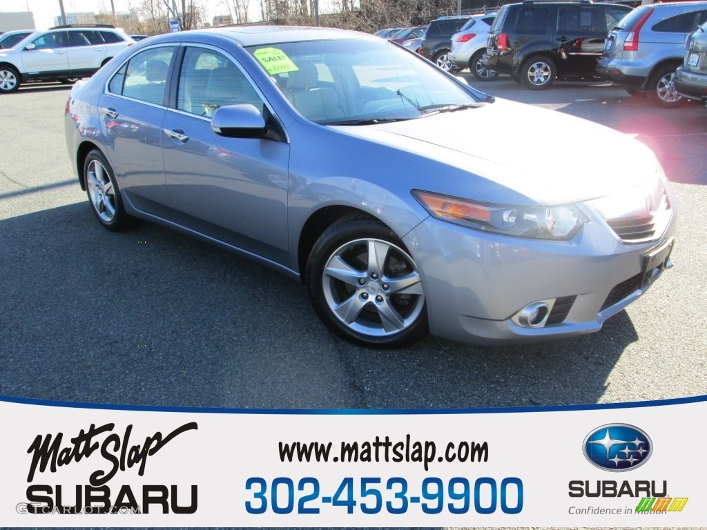 2012 TSX Technology Sedan - Silver Moon / Taupe photo #1