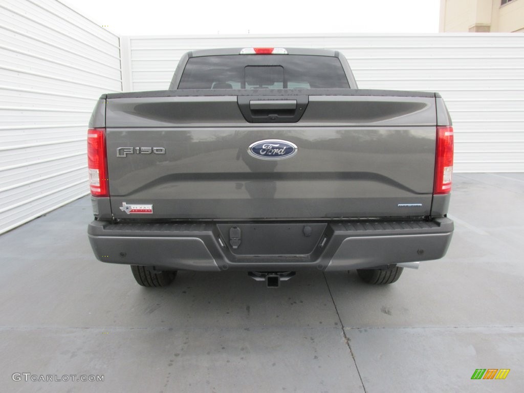 2016 F150 XLT SuperCrew - Magnetic / Black photo #5