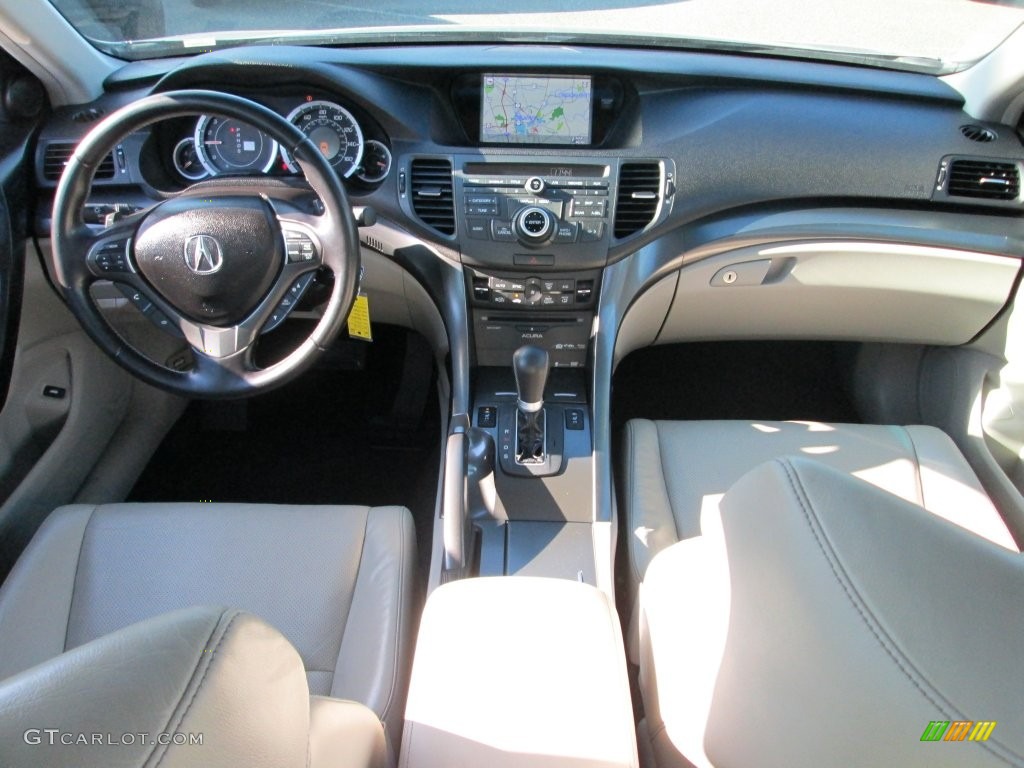 2012 TSX Technology Sedan - Silver Moon / Taupe photo #24