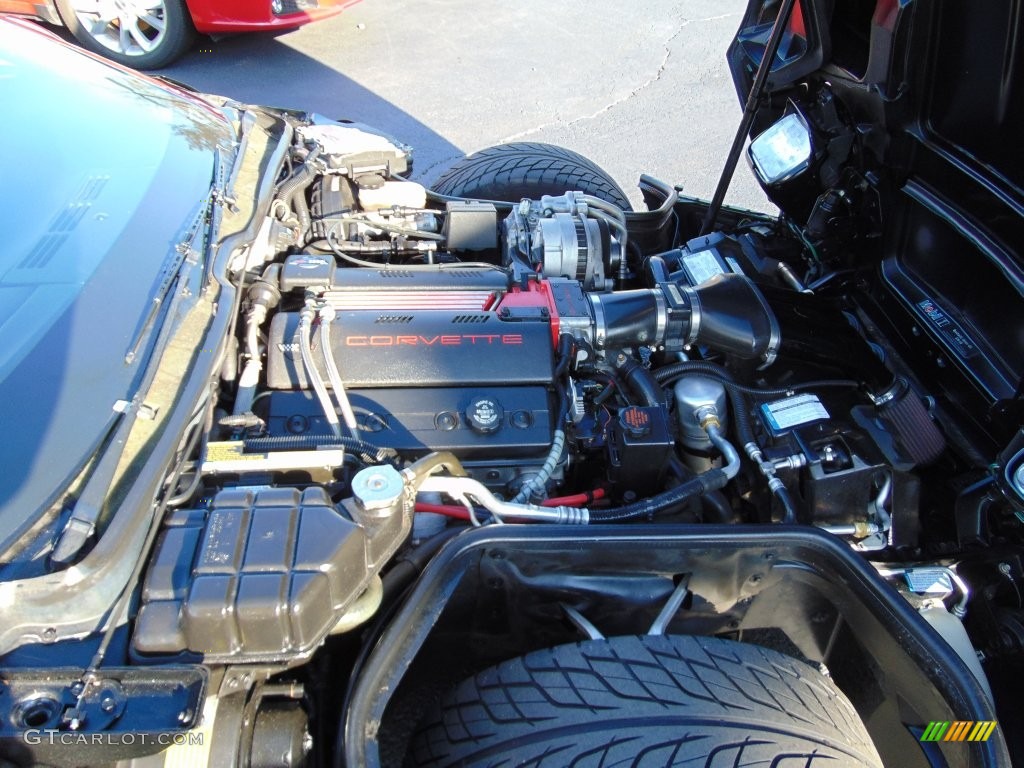 1996 Corvette Convertible - Black / Light Gray photo #14