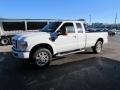 Oxford White - F250 Super Duty XLT SuperCab 4x4 Photo No. 8