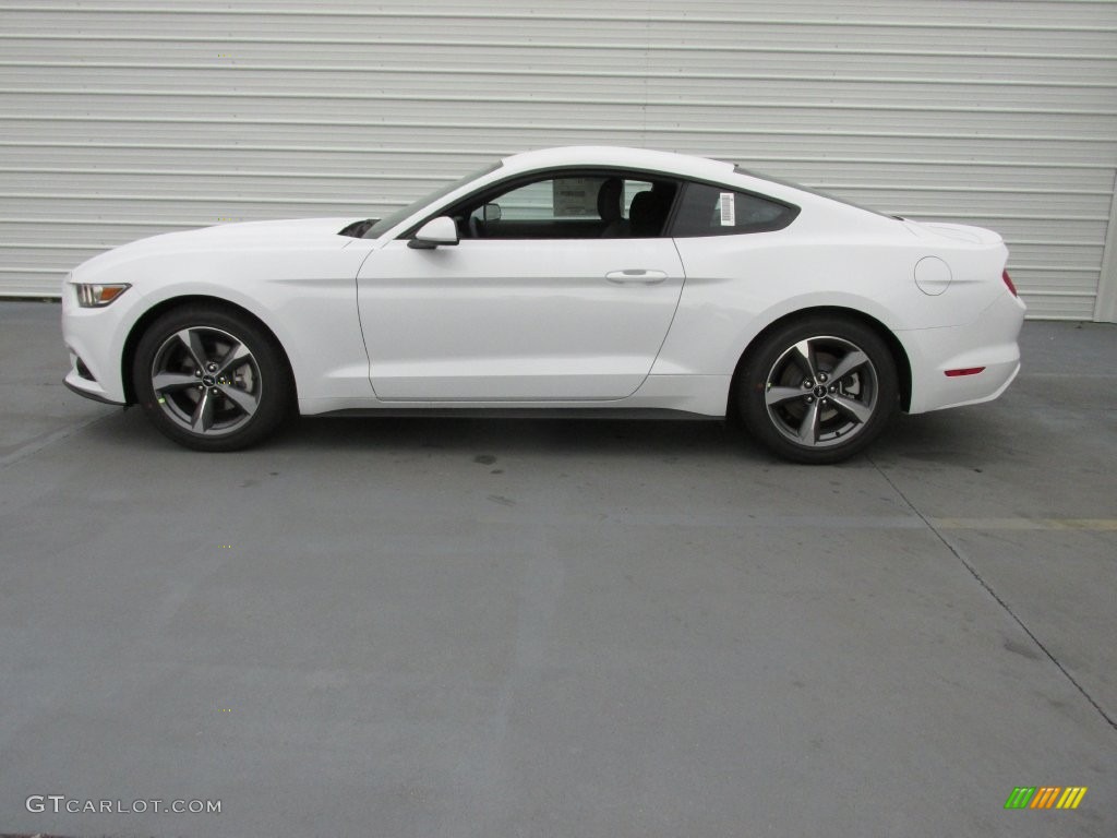 2016 Mustang EcoBoost Coupe - Oxford White / Ebony photo #6