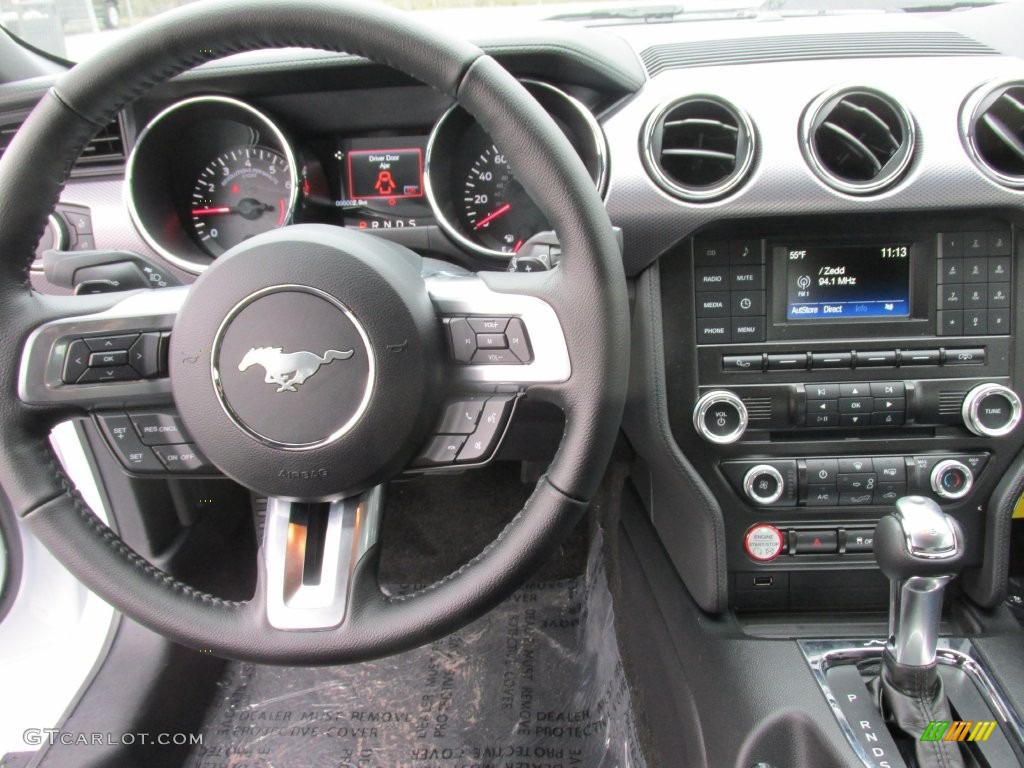 2016 Mustang EcoBoost Coupe - Oxford White / Ebony photo #21