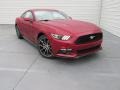 2016 Ruby Red Metallic Ford Mustang EcoBoost Premium Coupe  photo #2