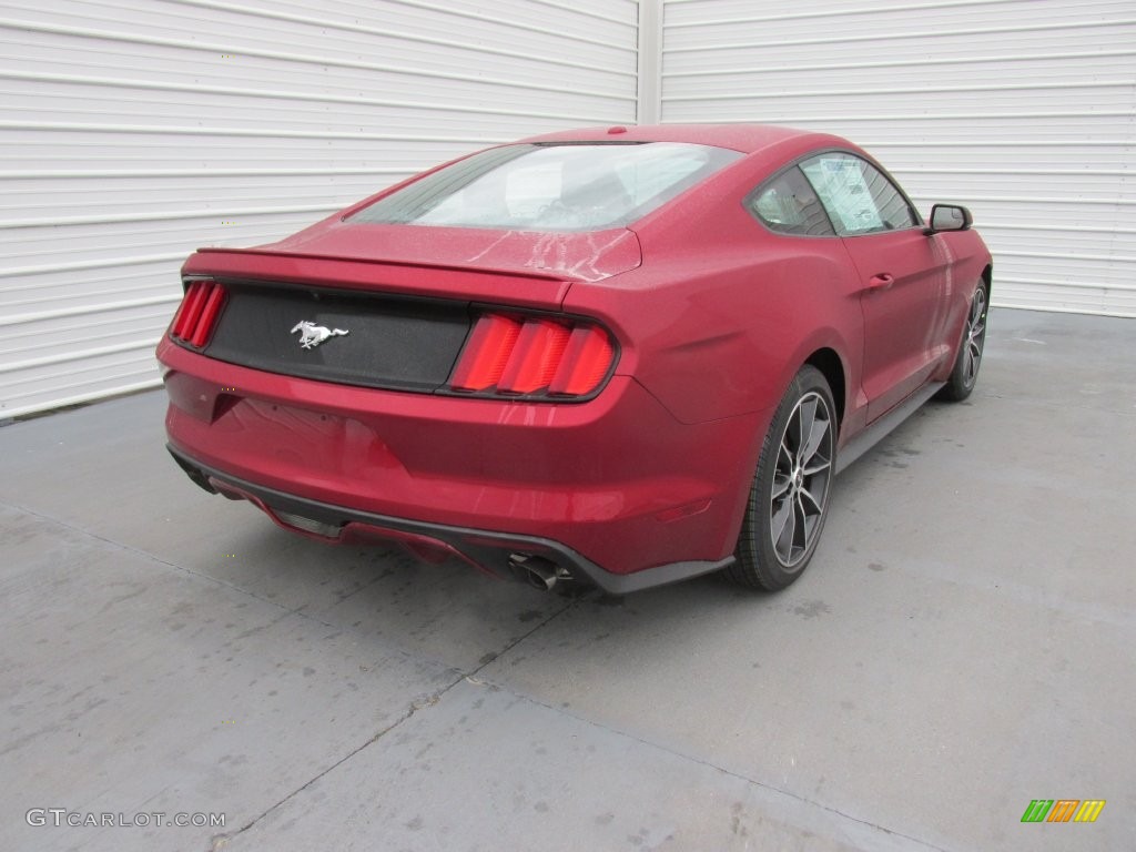 2016 Mustang EcoBoost Premium Coupe - Ruby Red Metallic / Ebony photo #4