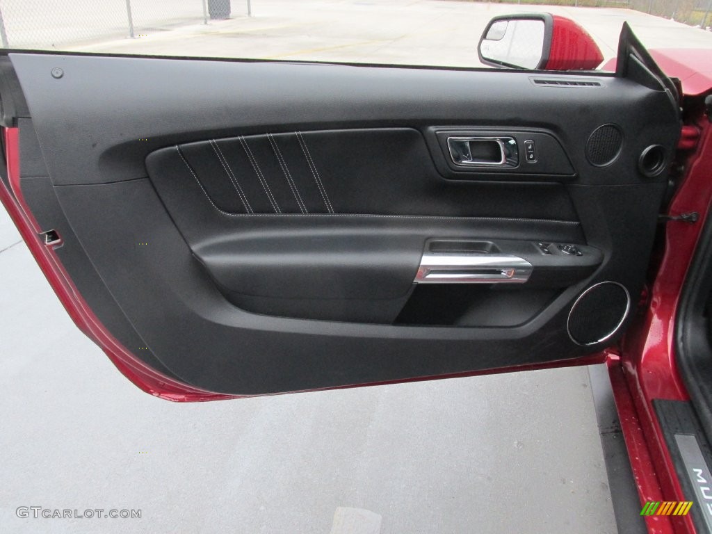 2016 Mustang EcoBoost Premium Coupe - Ruby Red Metallic / Ebony photo #17