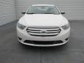 2015 White Platinum Metallic Ford Taurus Limited  photo #8