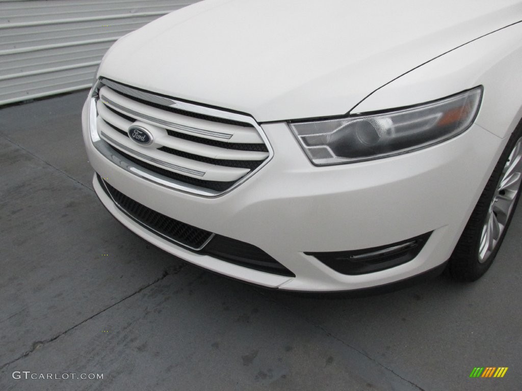 2015 Taurus Limited - White Platinum Metallic / Dune photo #10