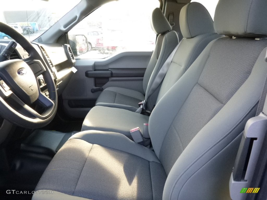2016 F150 XL SuperCab 4x4 - Ingot Silver / Medium Earth Gray photo #7