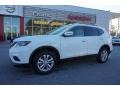 Glacier White 2016 Nissan Rogue SV